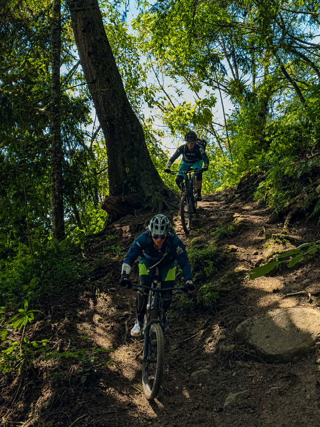 Danilo Dujovic riding Epic Andes with Trail Hunters