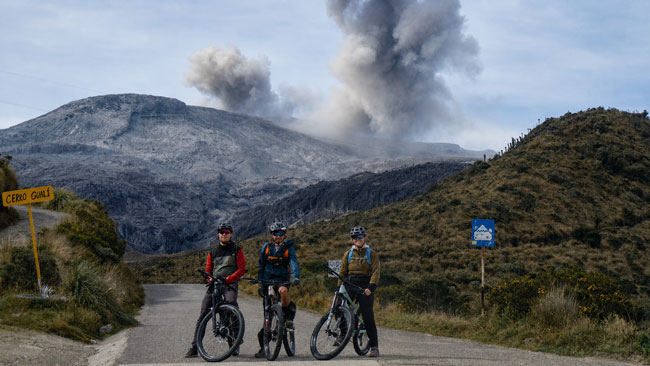 High Andes mountain biking in Colombia