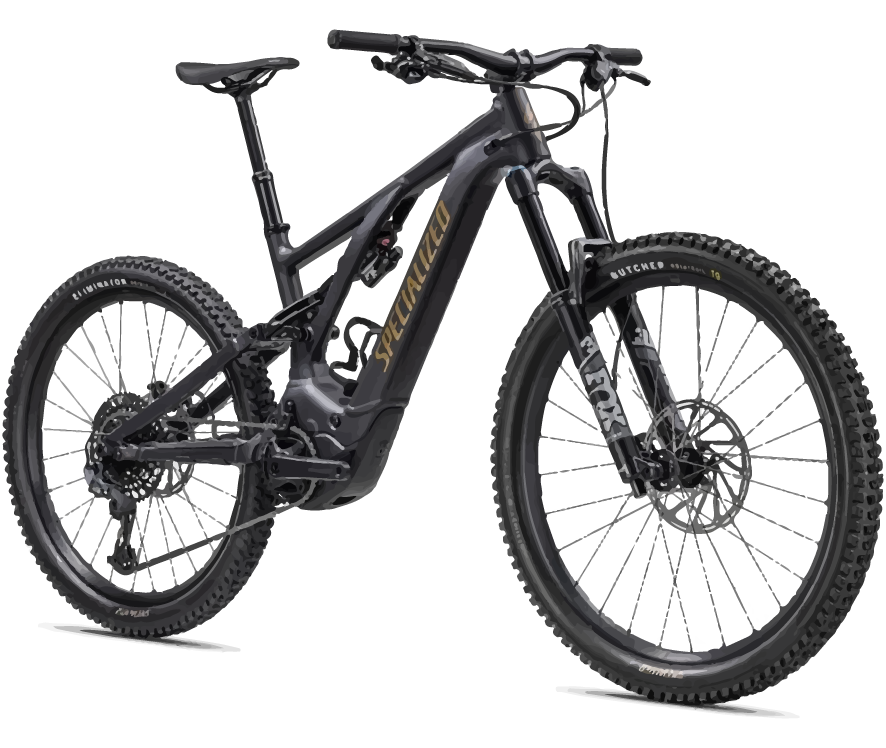 High-end full suspension E-MTB included in the tour