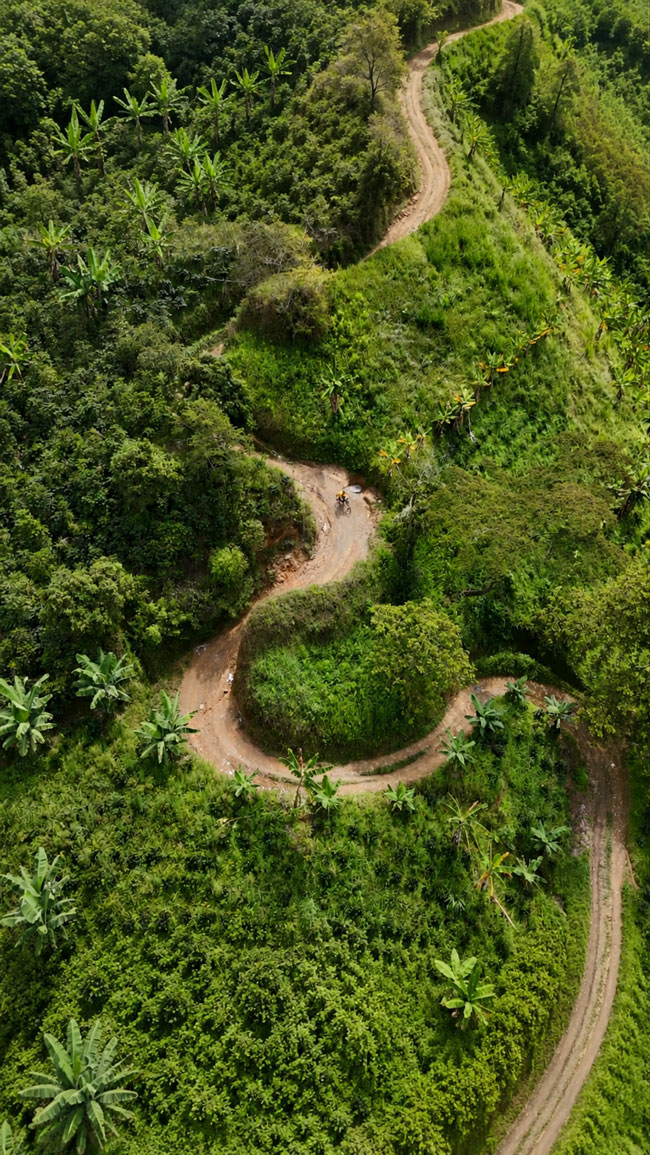 Mountain biking in Colombia