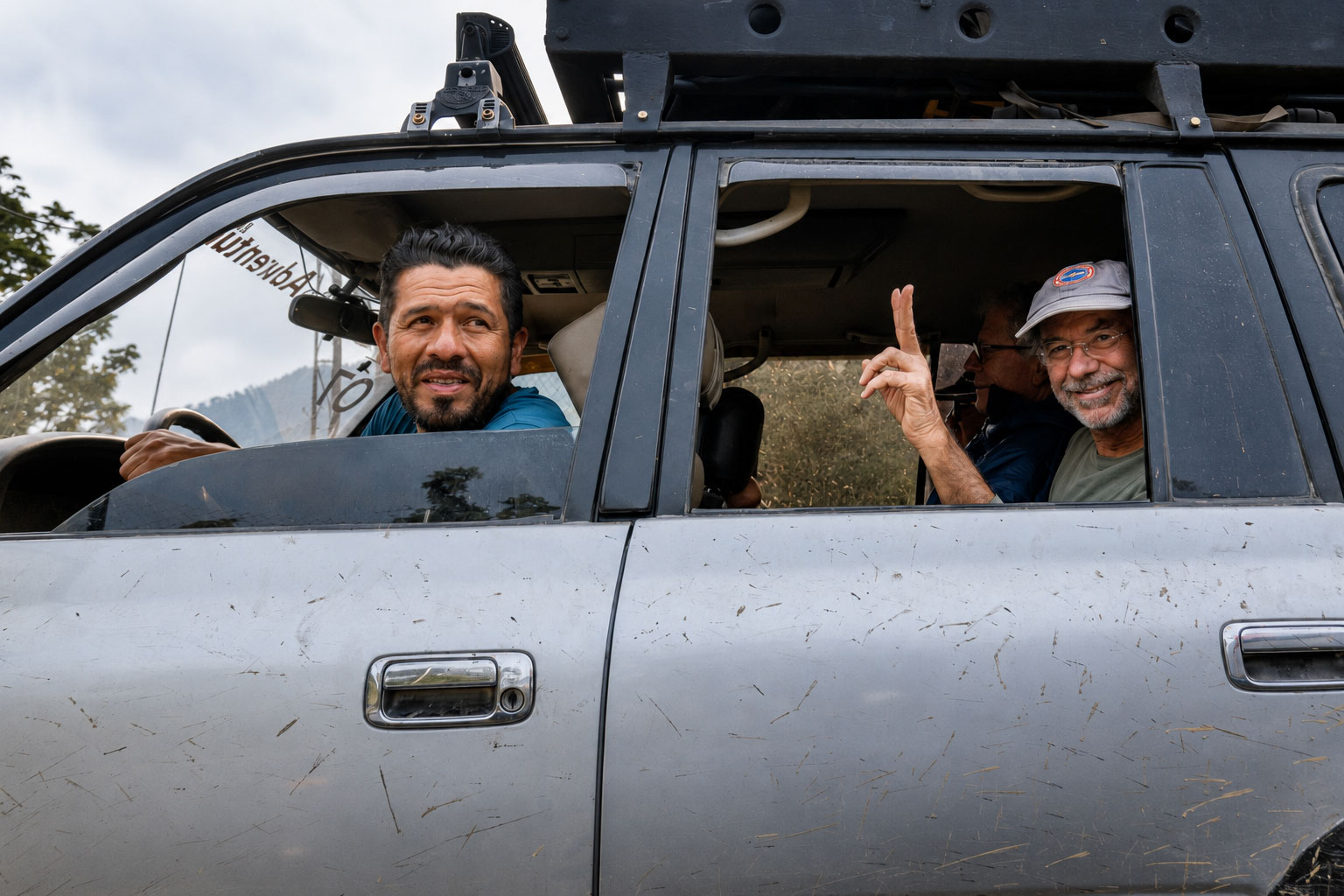 Trail Hunters support vehicle